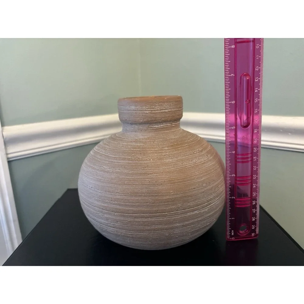 Round terracotta 6.5
